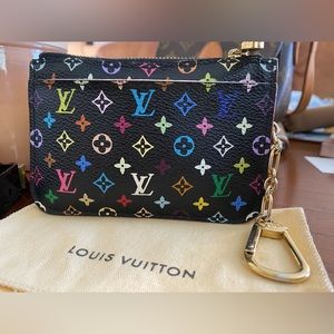 Louis Vuitton Murakami vintage card and coin mini pochette in great condition